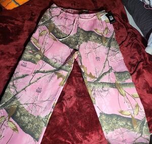 REALTREE EDGE Pink Camouflage Pants•Loose Fit•XL•Unisex Empyre Relax~NEW!